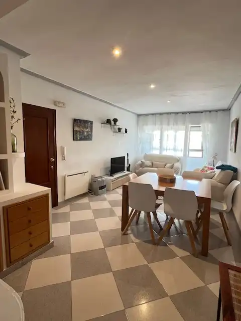 Sala de estar de Piso en venta en Calpe / Calp con Aire acondicionado, Calefacción y Terraza
