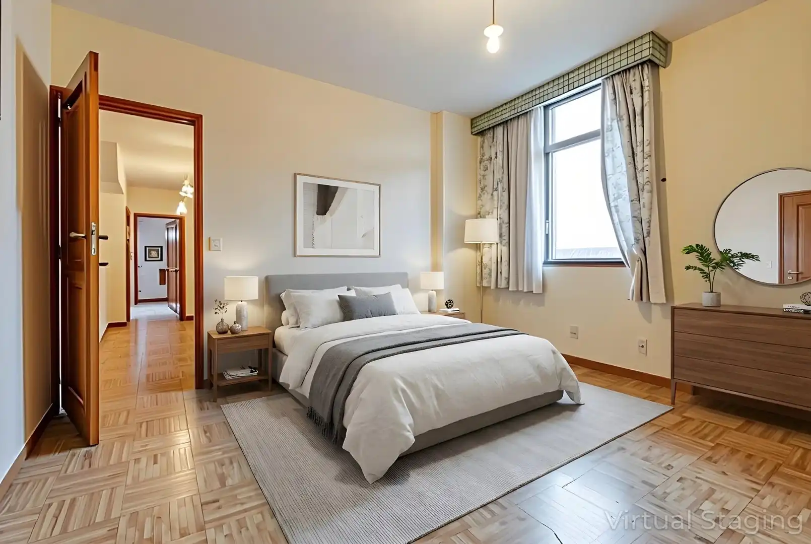 Dormitori de Casa adosada en venda en Las Palmas de Gran Canaria amb Jardí privat, Parquet i Terrassa