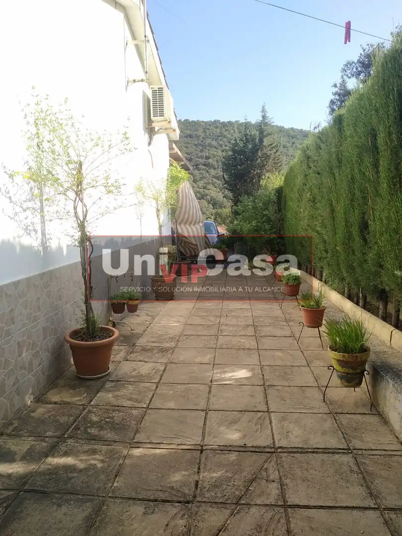Terrace of Country homes for sale in Villaharta  with Air Conditioner, Private garden and Swimming Pool