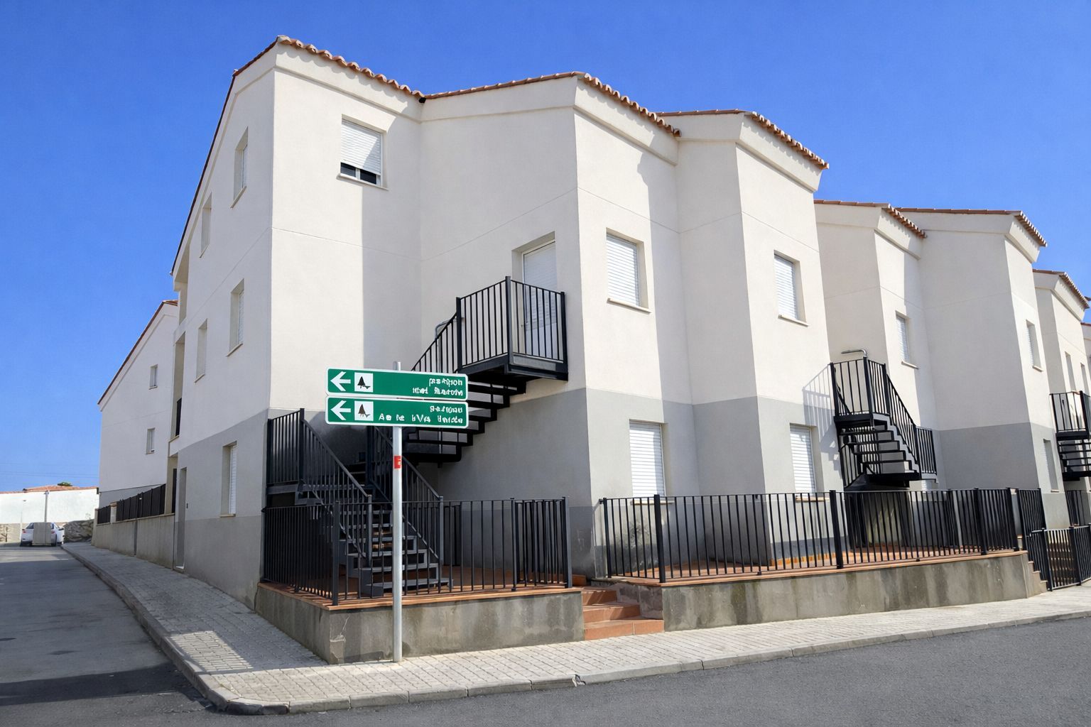 Vista exterior de Piso en venta en Caudiel con Terraza y Alarma