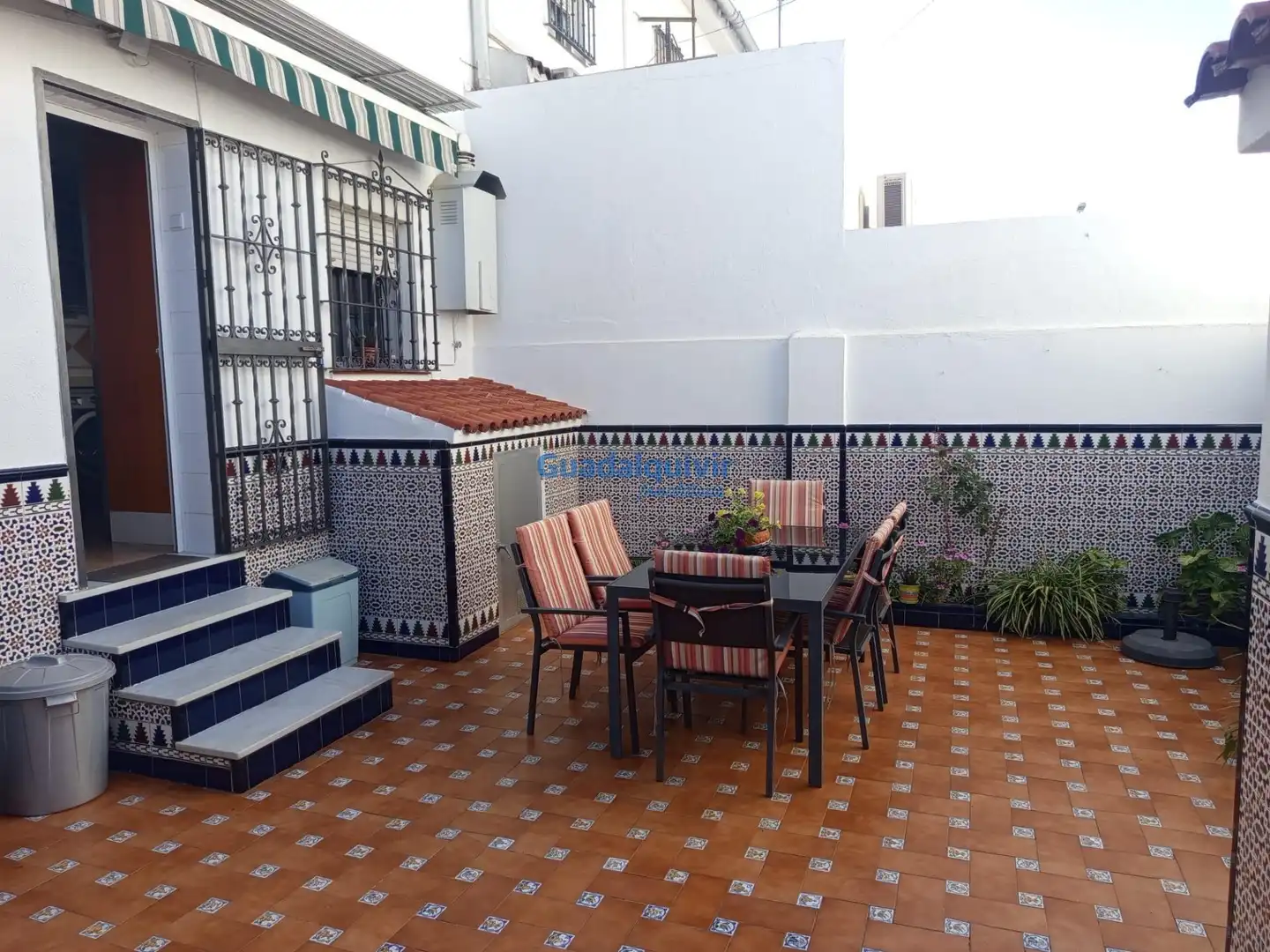 Terraza de Casa adosada en venta en Montequinto con Aire acondicionado, Jardín privado y Trastero