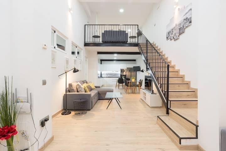 Living room of Flat for sale in Málaga Capital  with Air Conditioner and Heating