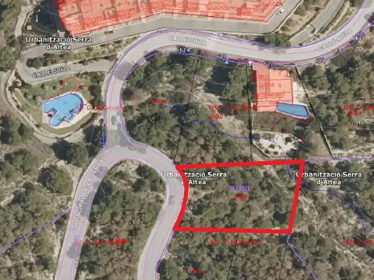 Residential land for sale in Calle Principal de la Serra 106B, imagen 3