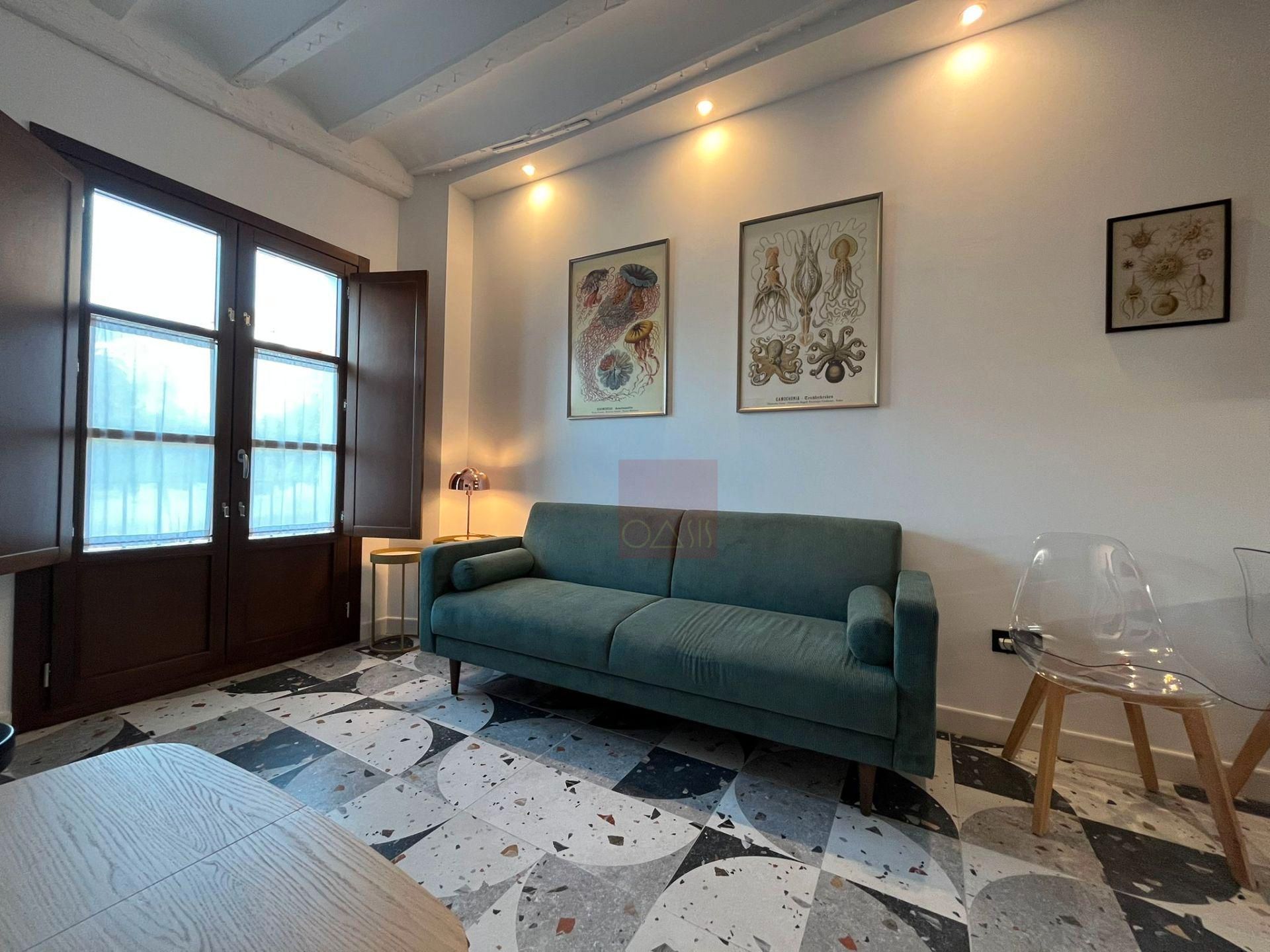 Living room of Single-family semi-detached for sale in  Granada Capital  with Air Conditioner, Heating and Furnished