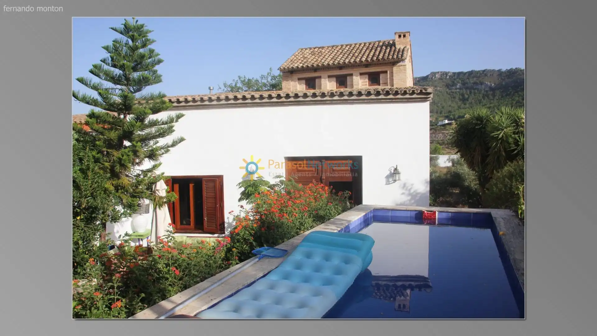 Vista exterior de Casa o chalet en venta en Llocnou de Sant Jeroni con Jardín privado, Terraza y Trastero