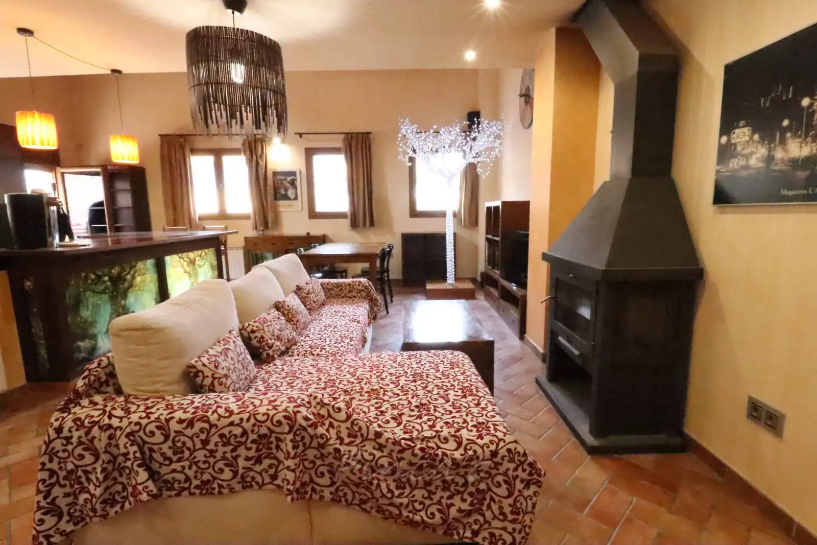 Sala de estar de Dúplex de alquiler en Monistrol de Calders, Barcelona