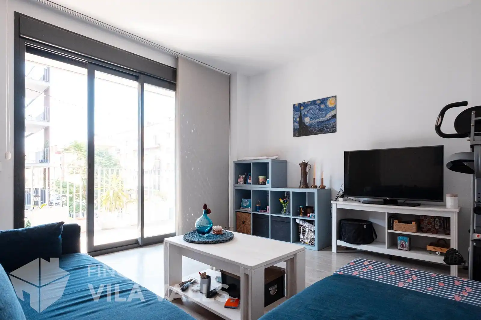 Sala d'estar de Pis en venda en Ripollet amb Aire condicionat, Calefacció i Terrassa