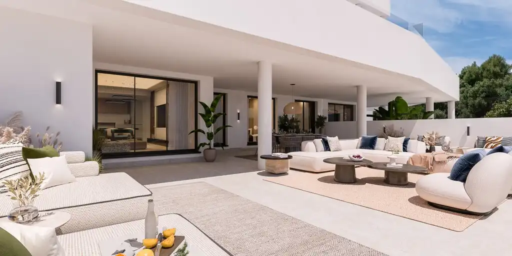 Terrace of Apartments for sale in Marbella  with Terrace and Community pool