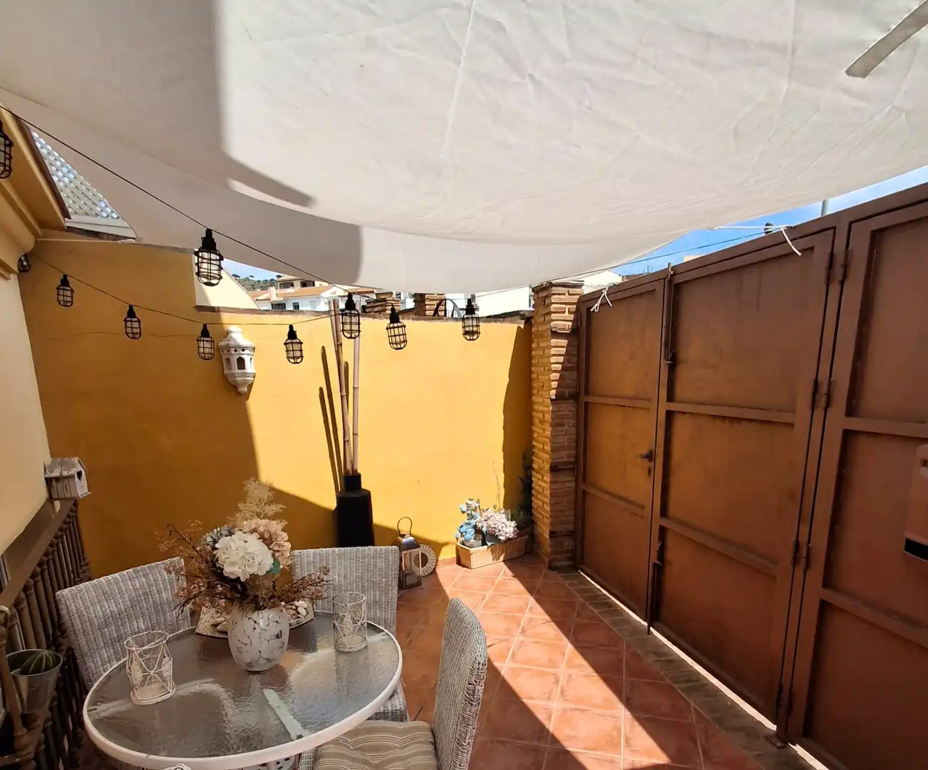 Terraza de Casa adosada en venta en Málaga con Aire acondicionado y Balcón