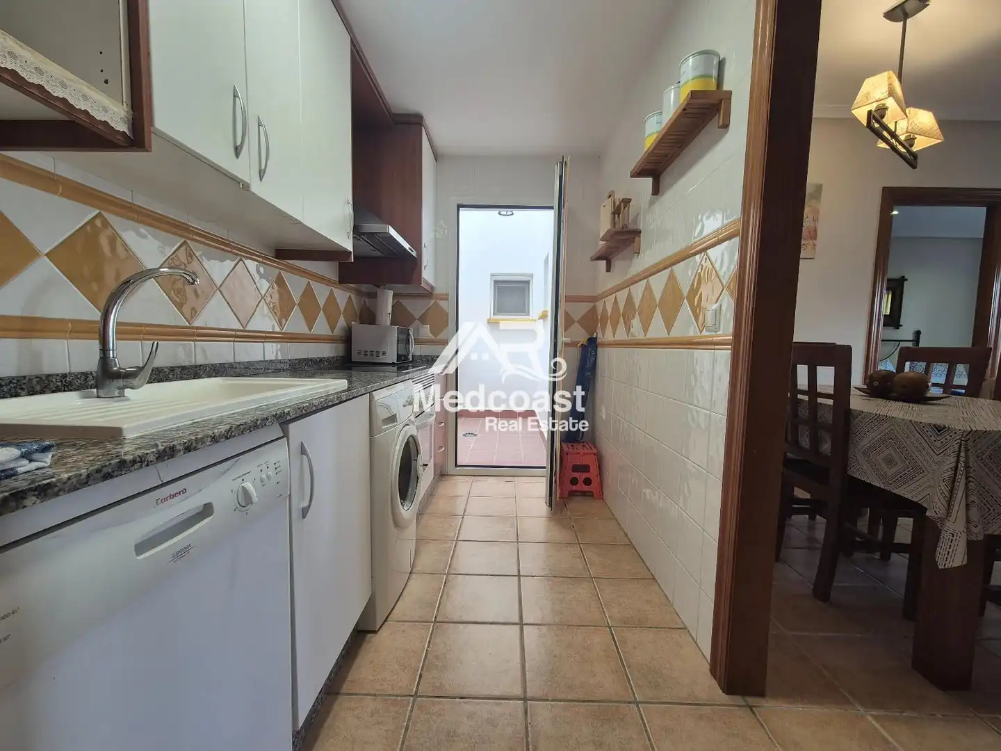 Küche von Wohnung zum Verkauf in Vera mit Klimaanlage, Terrasse und Schwimmbad