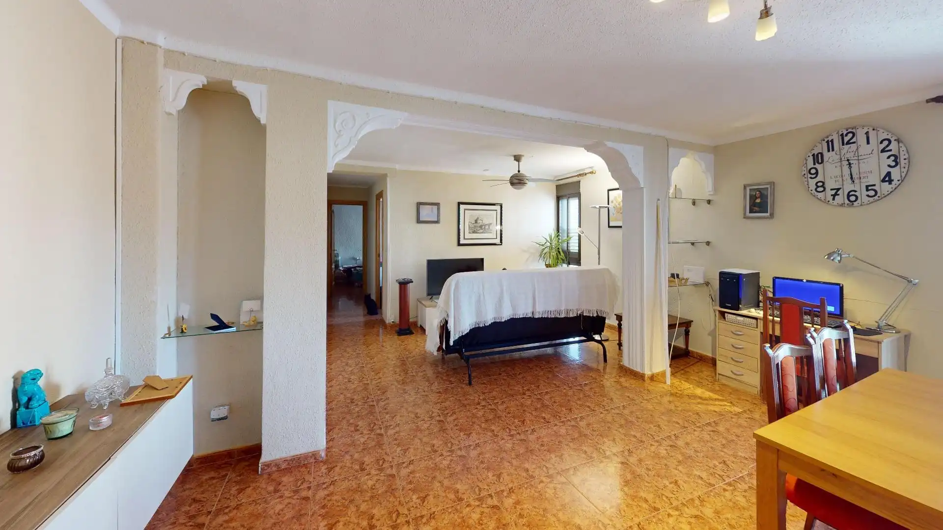 Wohnzimmer von Wohnung zum Verkauf in Valencia mit Klimaanlage