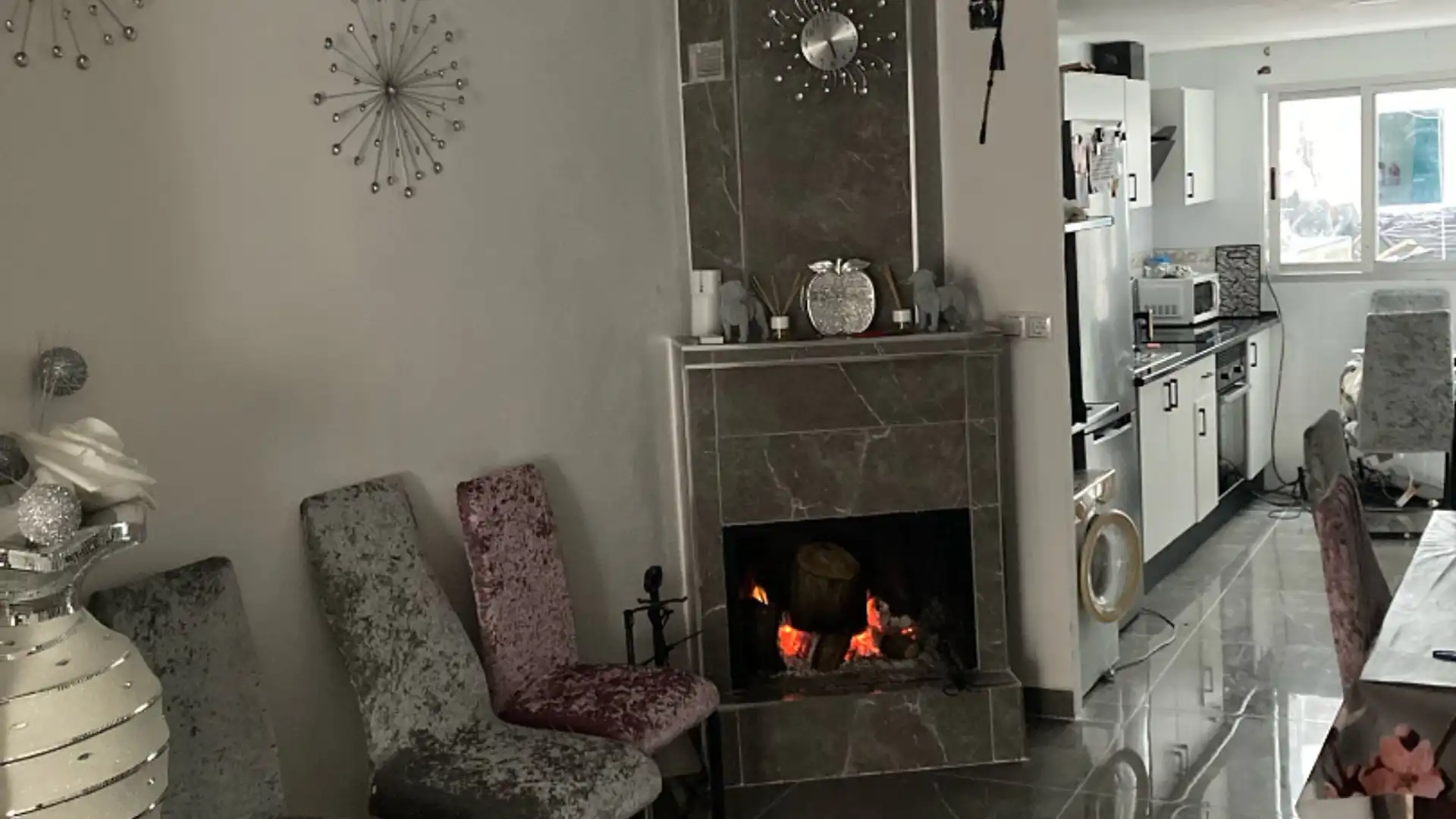 Sala d'estar de Casa o xalet en venda en Gandia amb Terrassa, Moblat i Forn