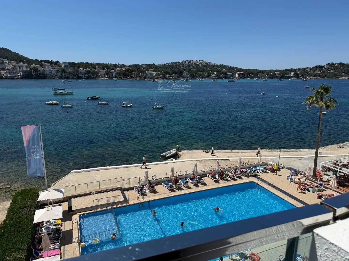 Piscina de Apartament en venda en Calvià amb Aire condicionat, Terrassa i Piscina