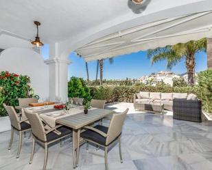 Terrace of Single-family semi-detached to rent in Marbella  with Air Conditioner, Terrace and Swimming Pool