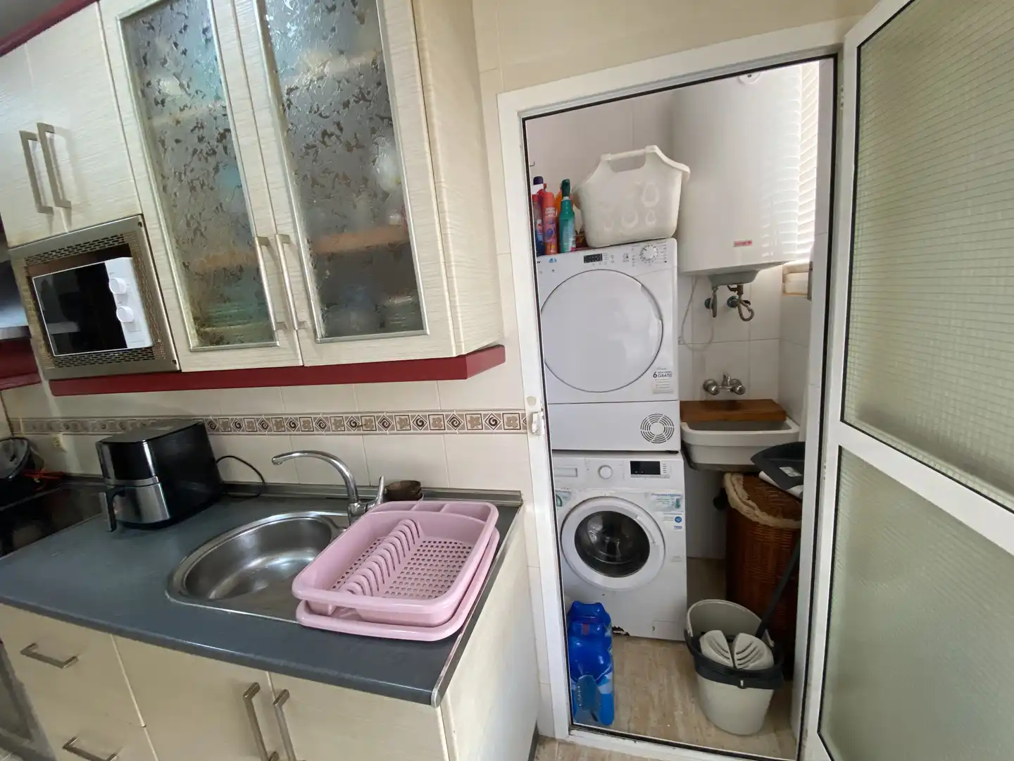 Cocina de Apartamento en venta en Carboneras con Aire acondicionado, Calefacción y Amueblado