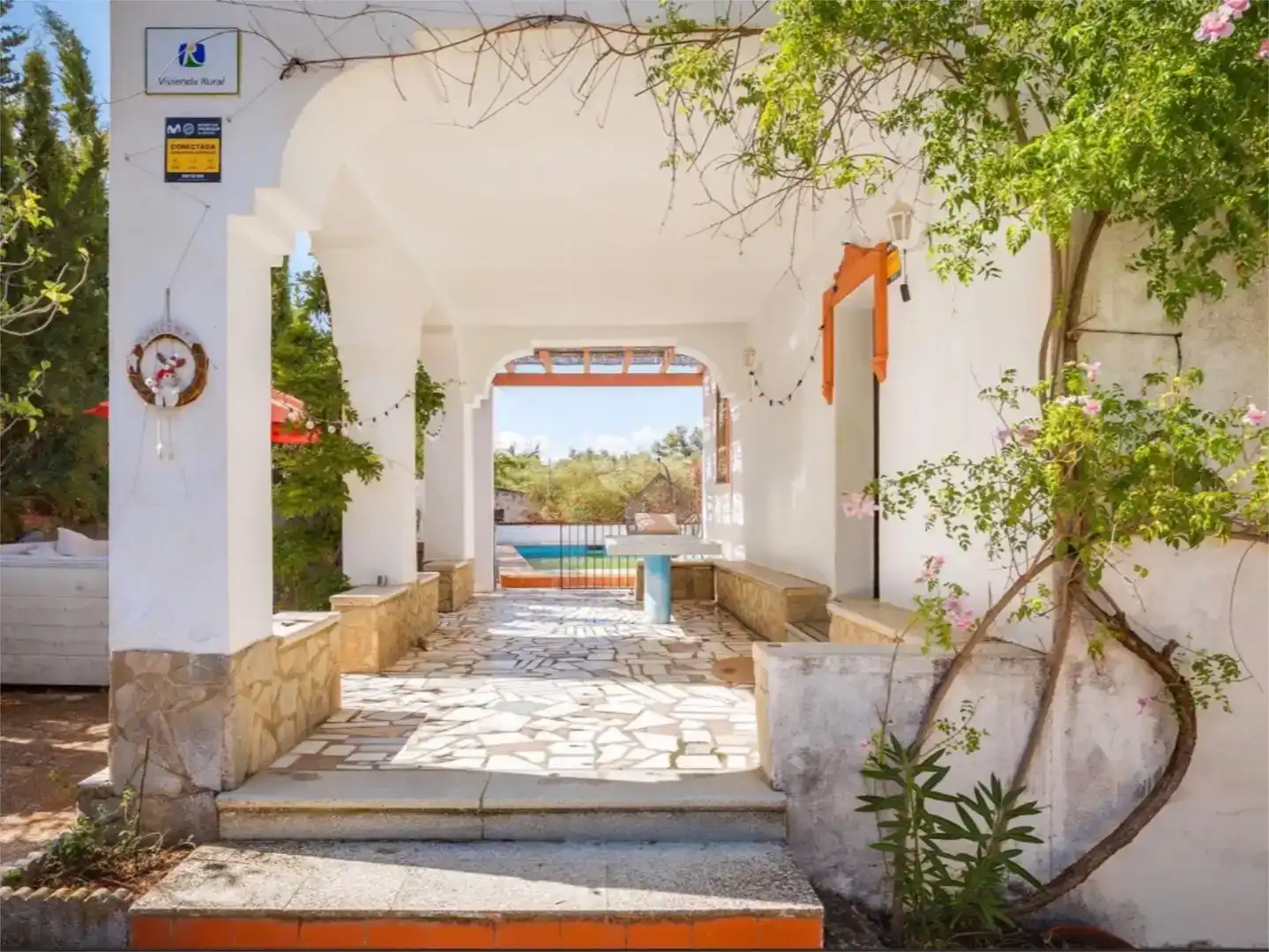 Terrasse von Wohnung zum Verkauf in Ronda mit Privatgarten, Abstellraum und Schwimmbad