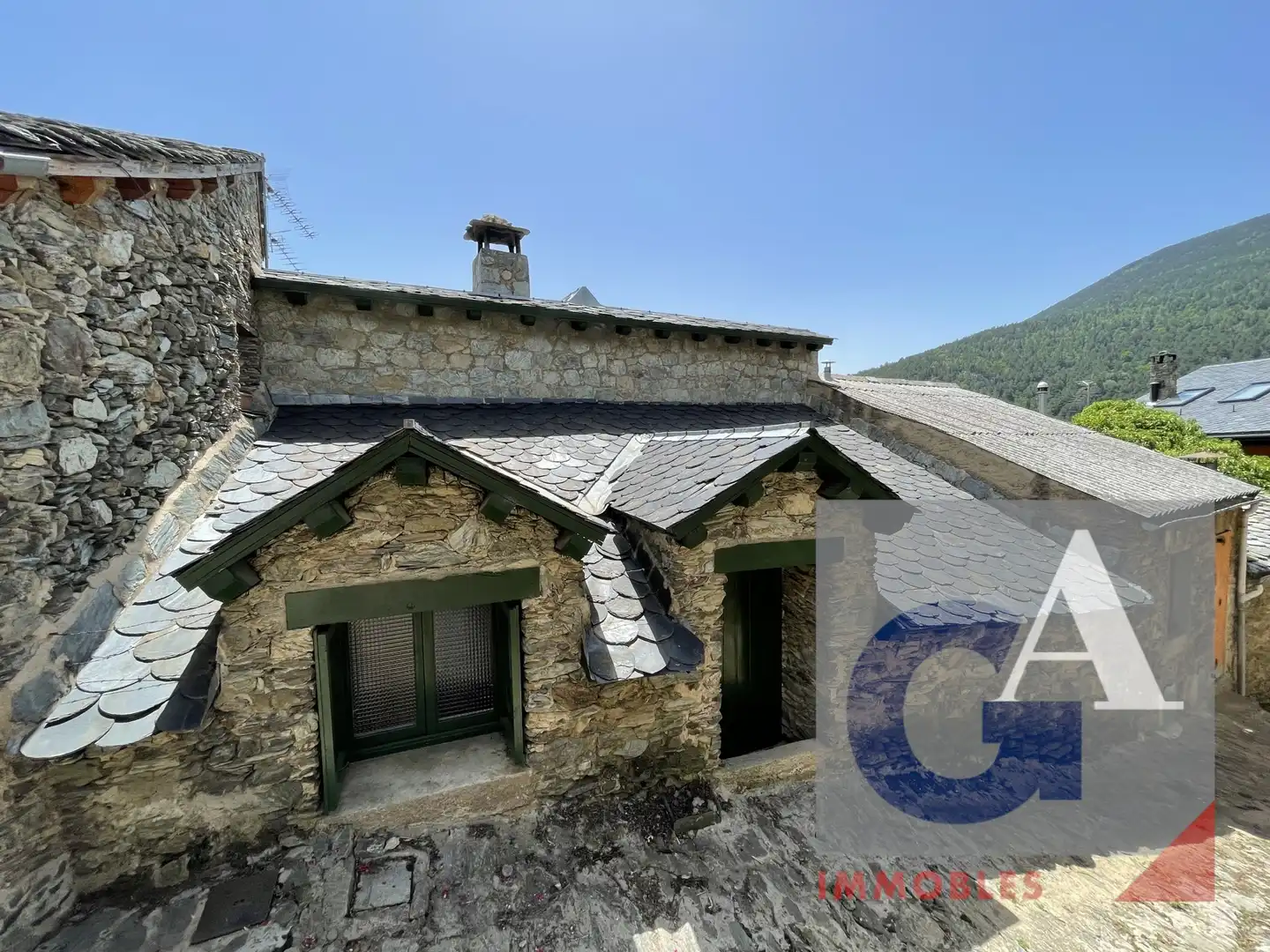 Vista exterior de Casa adosada en venta en Queralbs con Amueblado