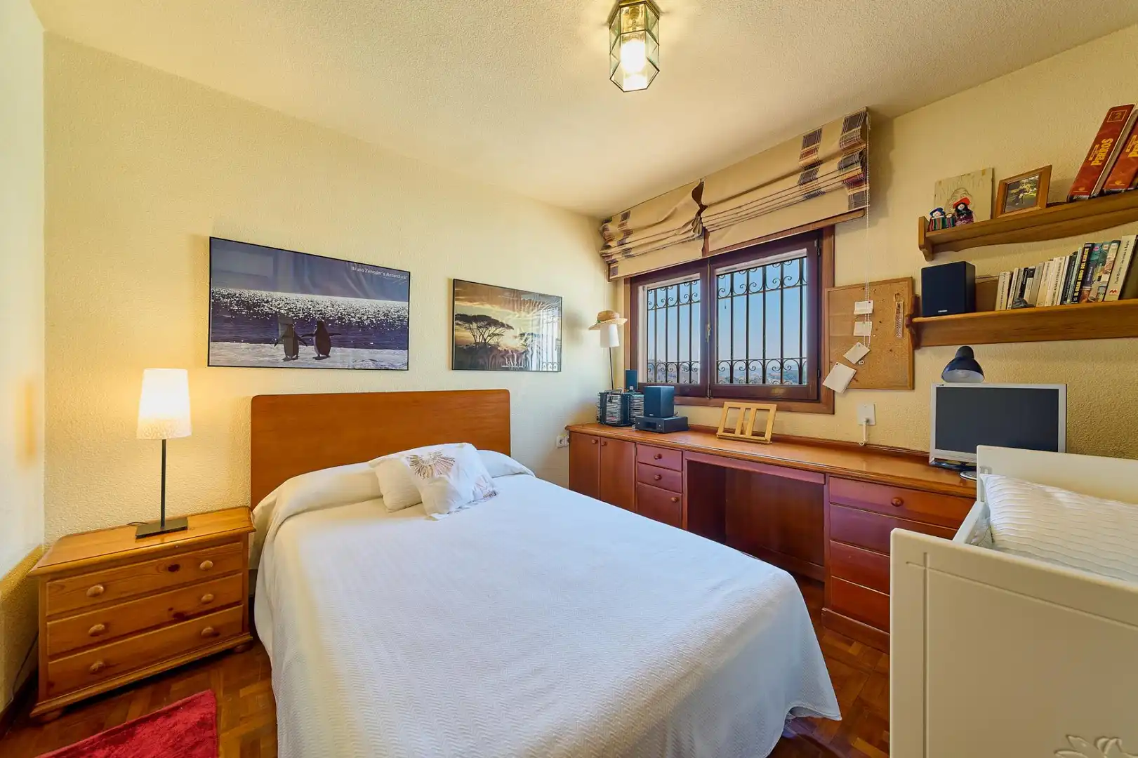 Bedroom of Houses for rent in Málaga  with Air Conditioner, Heating and Private garden
