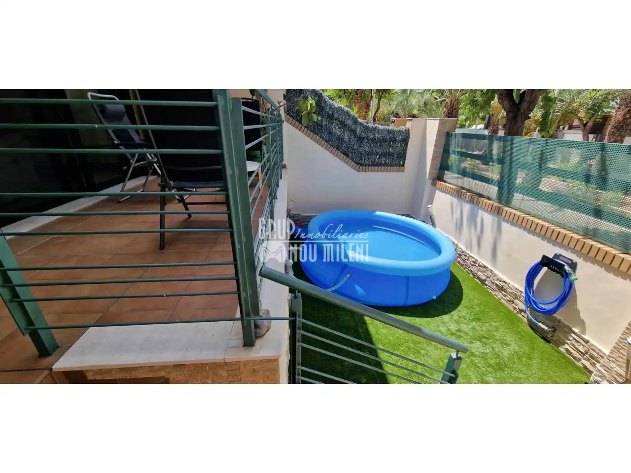 Schwimmbecken von Einfamilien-Reihenhaus zur Miete in Picanya, Valencia