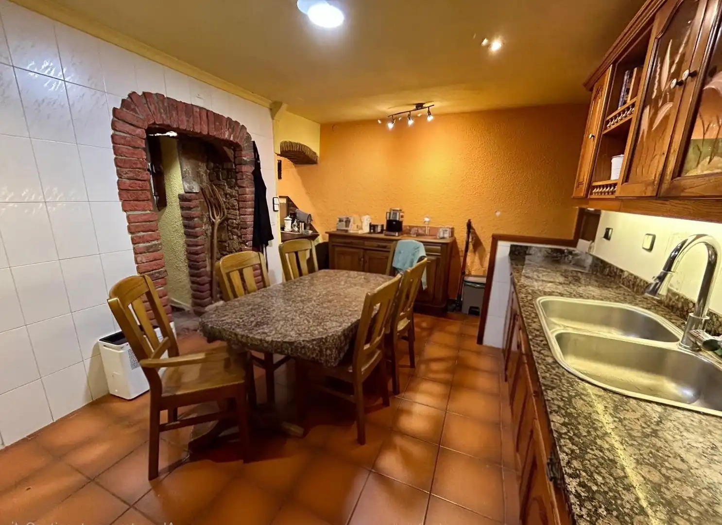 Cocina de Finca rústica en venta en Teià