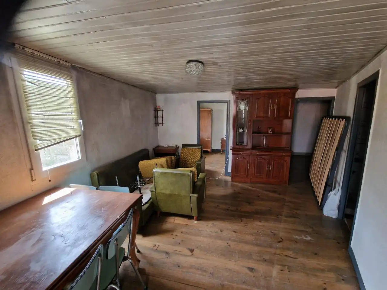 Sala de estar de Finca rústica en venta en Nogueira de Ramuín