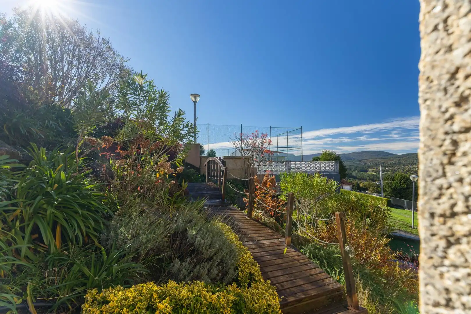 Jardín de Casa o chalet en venta en A Cañiza   con Calefacción, Jardín privado y Terraza