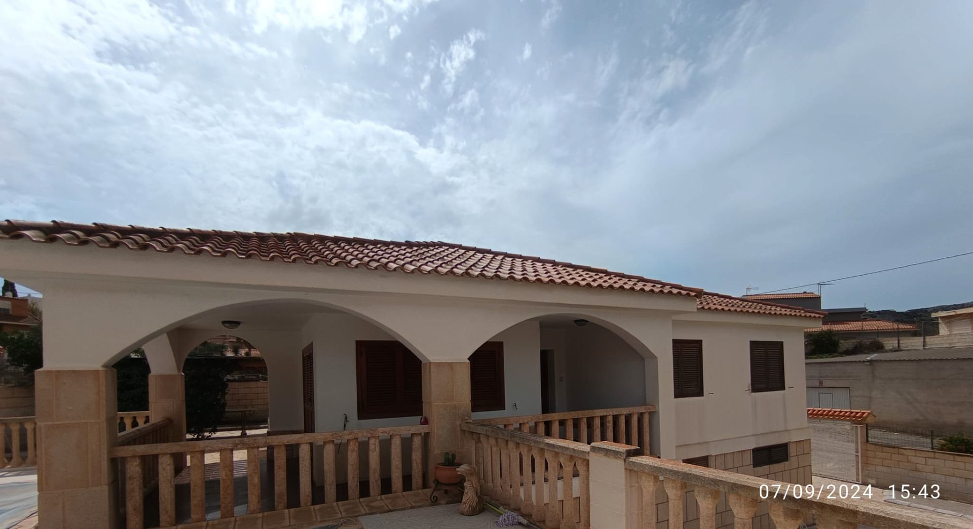 Vista exterior de Casa o xalet en venda en Águilas amb Jardí privat, Terrassa i Traster