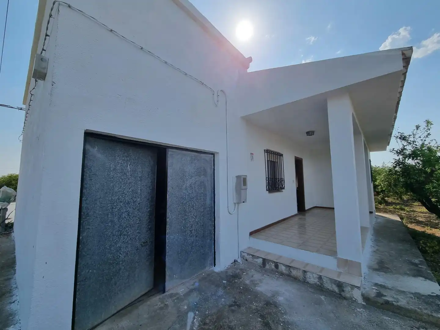 Vista exterior de Finca rústica en venta en Vinaròs con Piscina y Amueblado