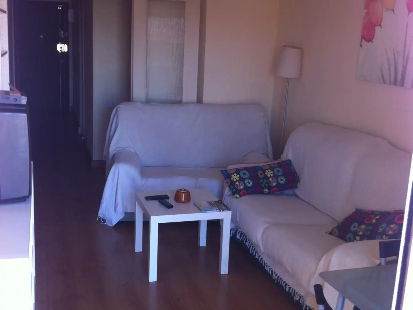 Wohnzimmer von Wohnung zur Miete in Murcia mit Terrasse, Möbliert und Waschmaschine