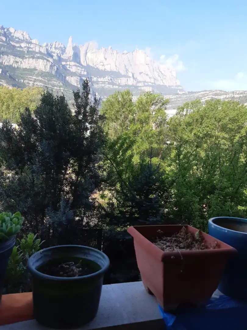 Terrassa de Dúplex en venda en Monistrol de Montserrat amb Calefacció, Jardí privat i Forn