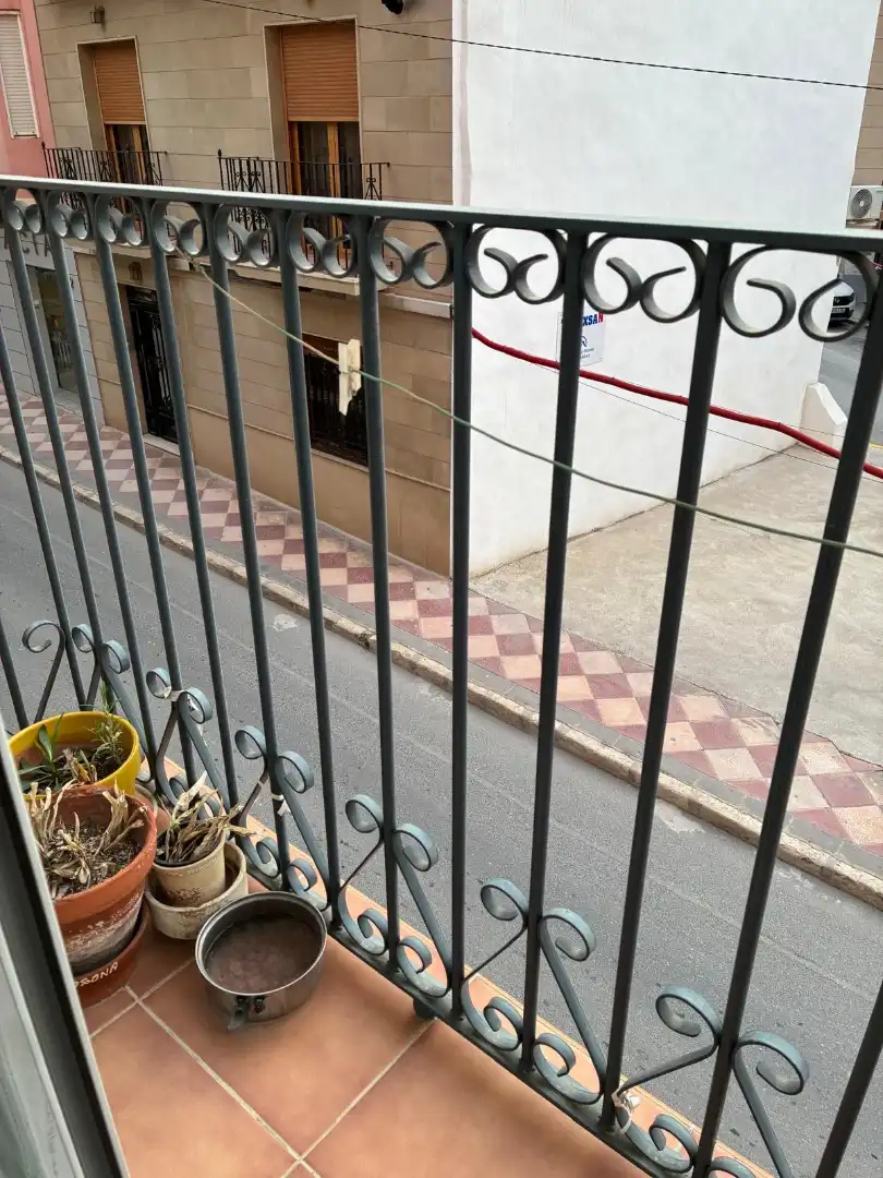 Exterior view of Flat for sale in Aspe  with Air Conditioner, Furnished and Balcony