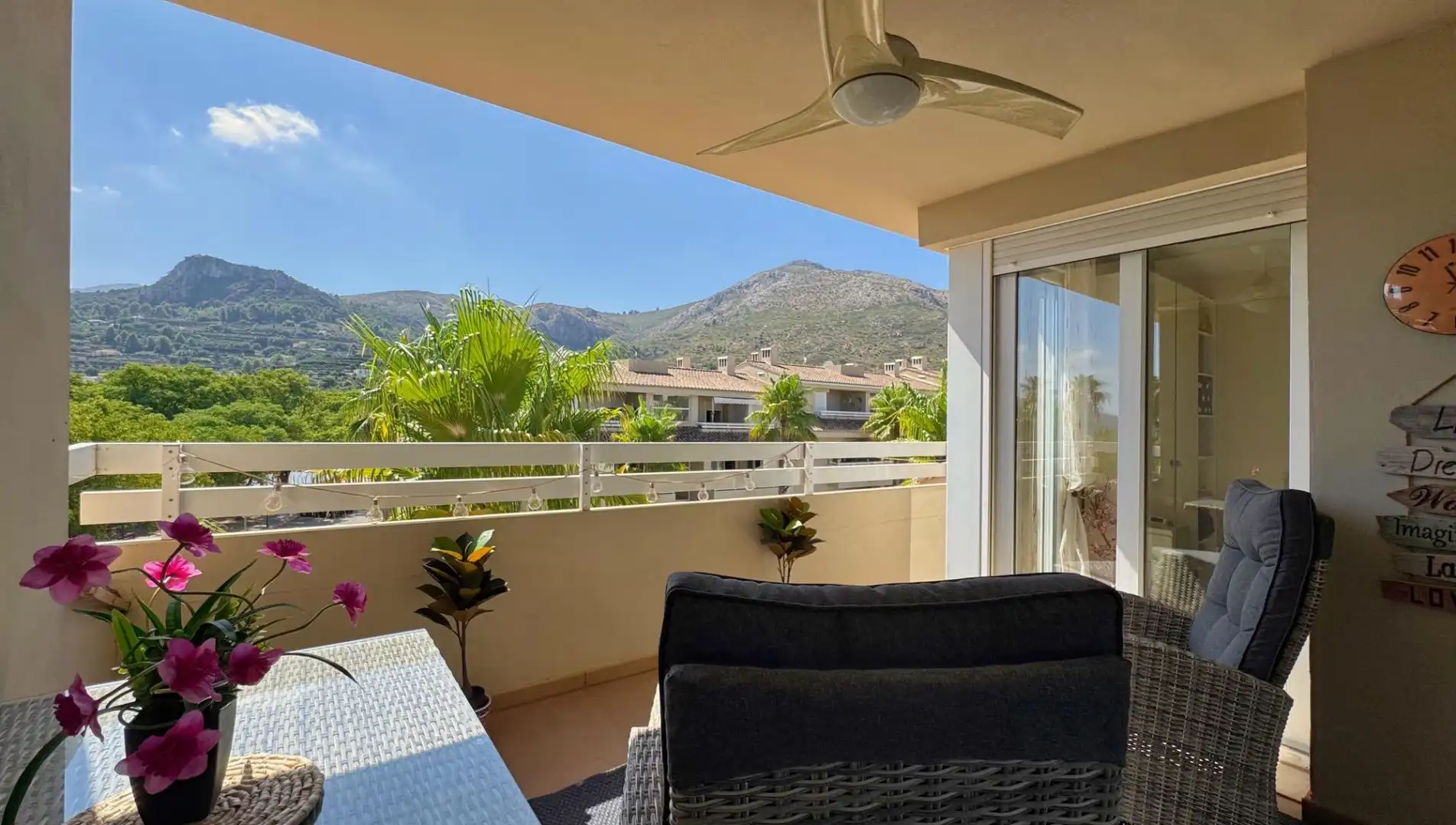 Terrace of Attic for sale in Pego  with Air Conditioner, Private garden and Terrace