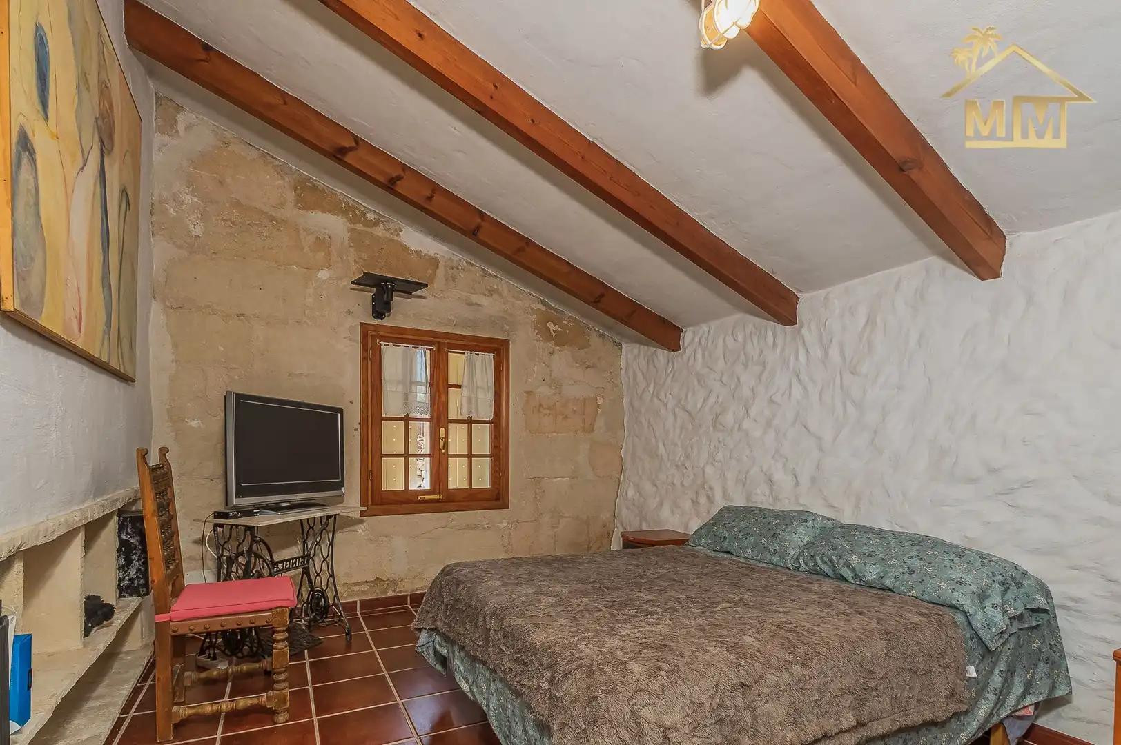 Habitación de Casa o chalet en venta en Es Castell con Aire acondicionado, Calefacción y Jardín privado