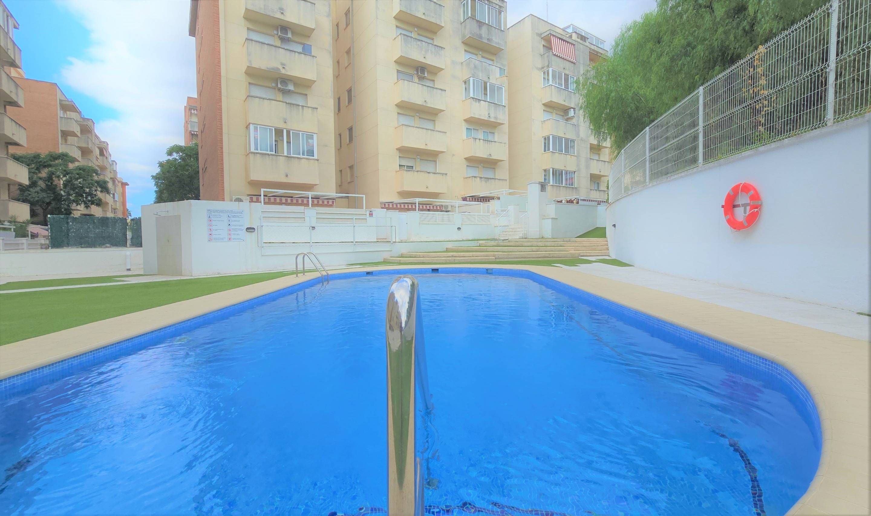 Swimming pool of Flat for sale in Reus  with Air Conditioner, Heating and Private garden