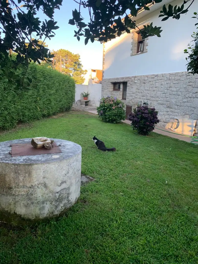 Jardín de Casa o chalet en venta en A Pobra do Caramiñal con Calefacción y Jardín privado