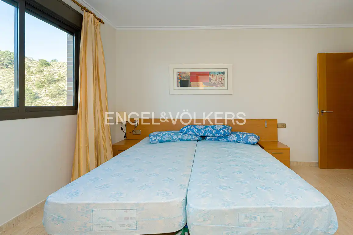 Habitación de Apartamento de alquiler en Villajoyosa / La Vila Joiosa con Aire acondicionado, Terraza y Trastero