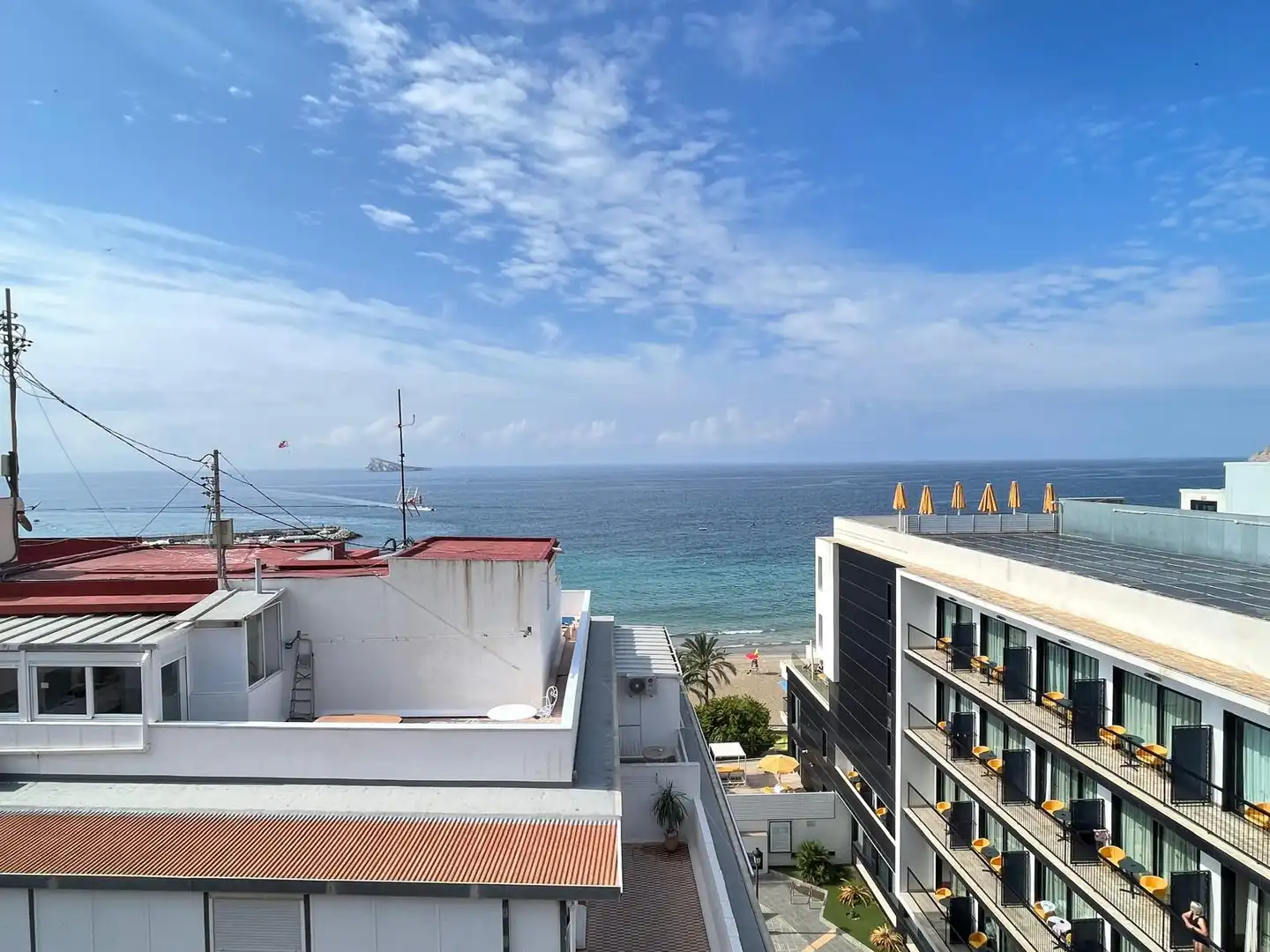 Exterior view of Flat for sale in Benidorm  with Furnished