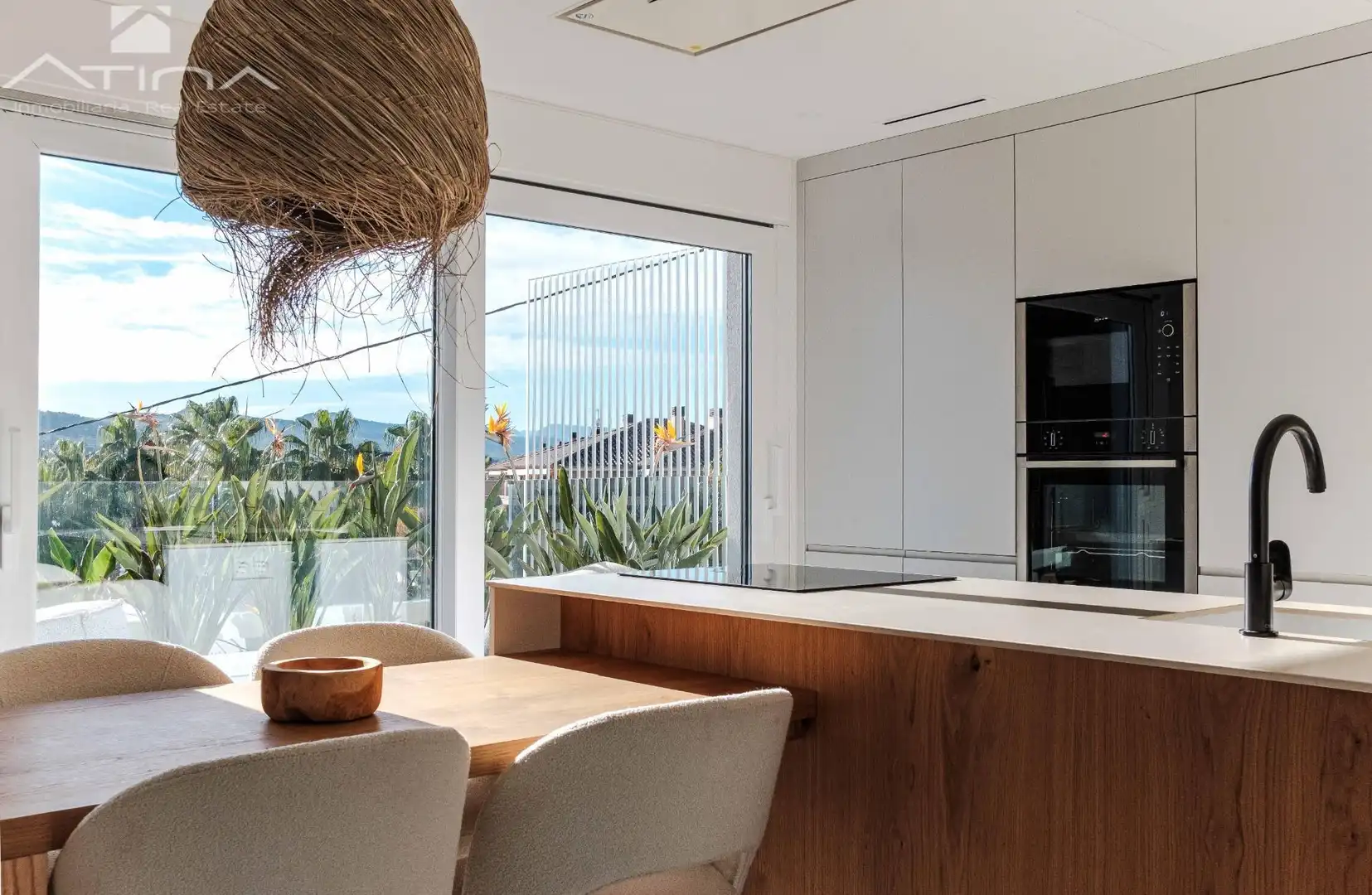 Cocina de Ático en venta en Jávea / Xàbia con Aire acondicionado, Calefacción y Jardín privado