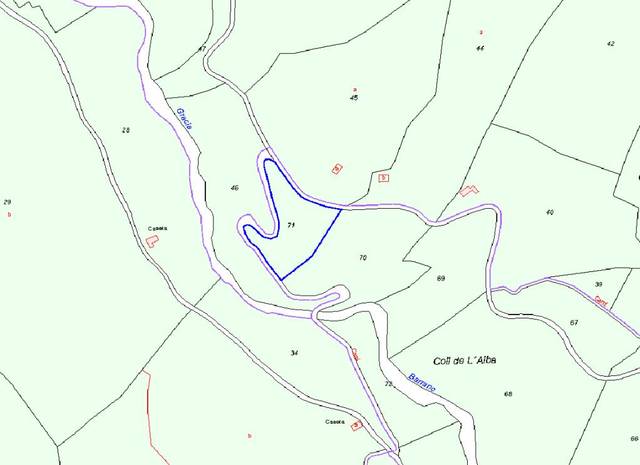 Terreno en Venta en ZONA DISSEMINAT DEL COLL DE LALBA en Bítem