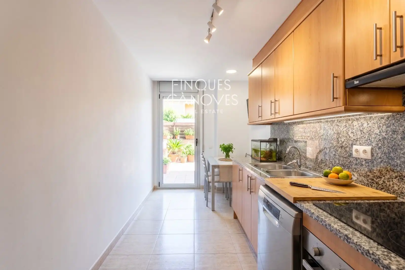 Kitchen of Flat for sale in Girona  with Heating, Terrace and Swimming Pool