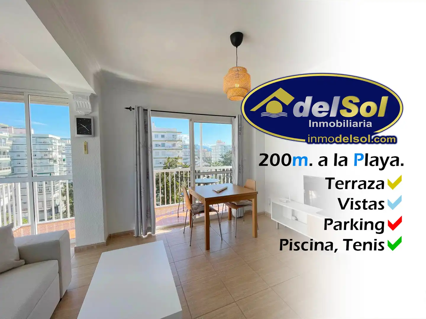 Terraza de Piso en venta en Vélez-Málaga con Aire acondicionado, Terraza y Amueblado