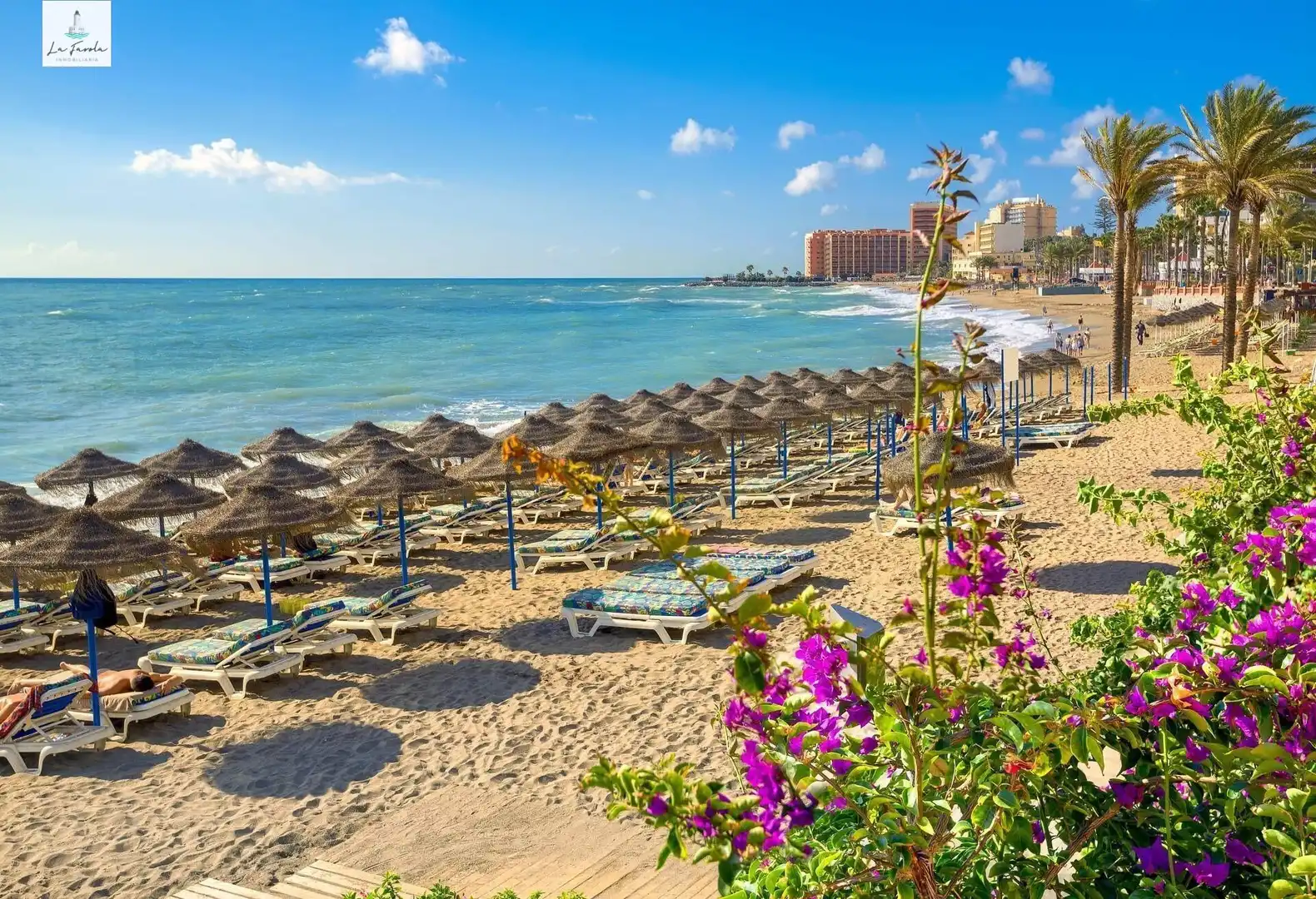 Außenansicht von Wohnung zur Miete in Málaga mit Privatgarten und Terrasse