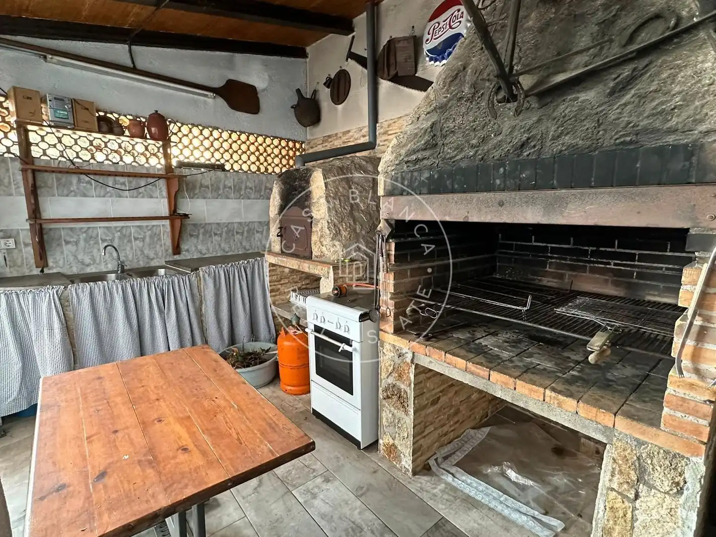 Kitchen of Houses for sale in Lloret de Mar  with Air Conditioner, Heating and Private garden