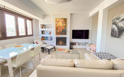 Living room of House or chalet for sale in Porto do Son  with Air Conditioner and Terrace