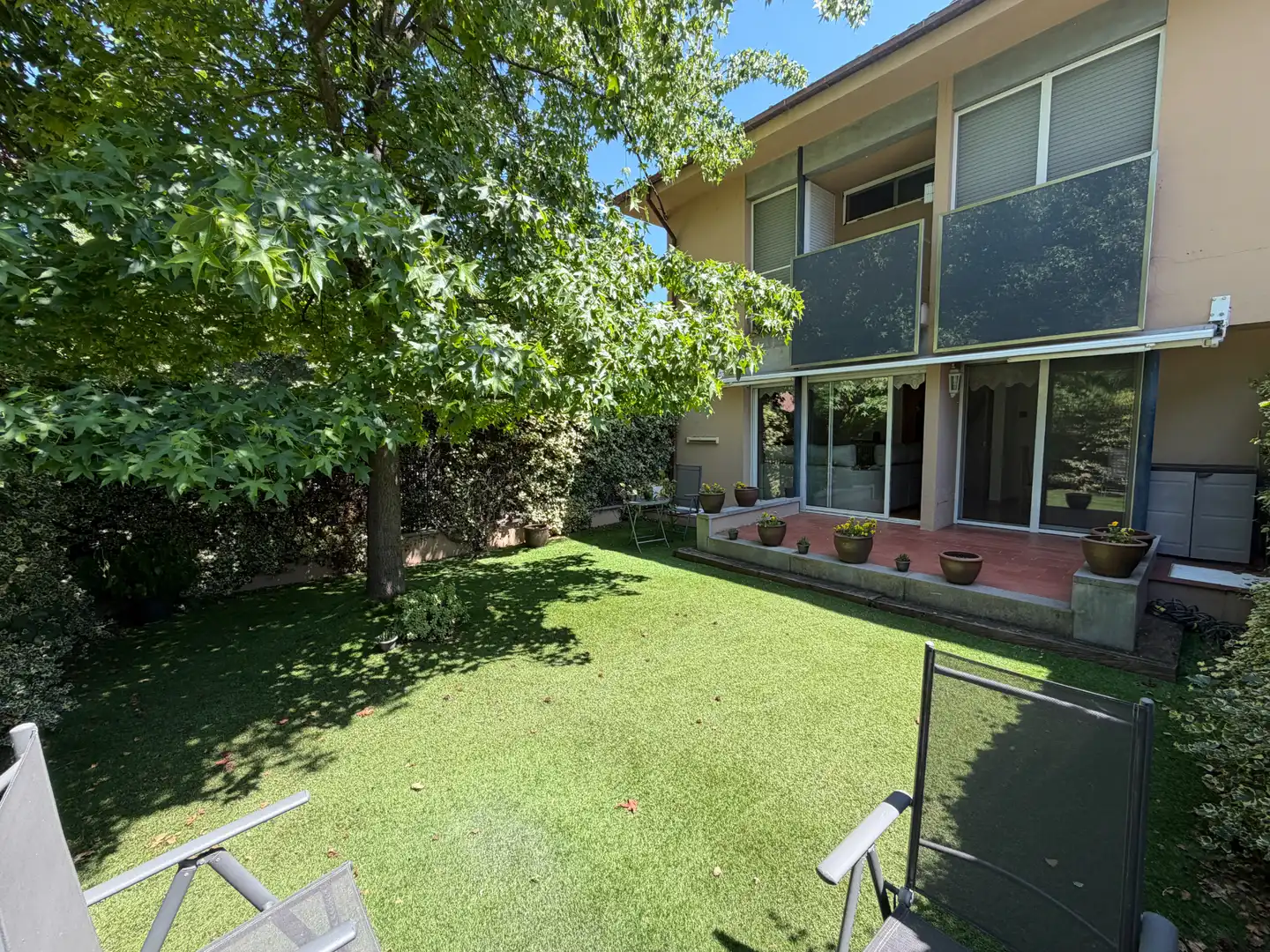 Jardín de Casa adosada en venta en Olot con Calefacción, Jardín privado y Balcón