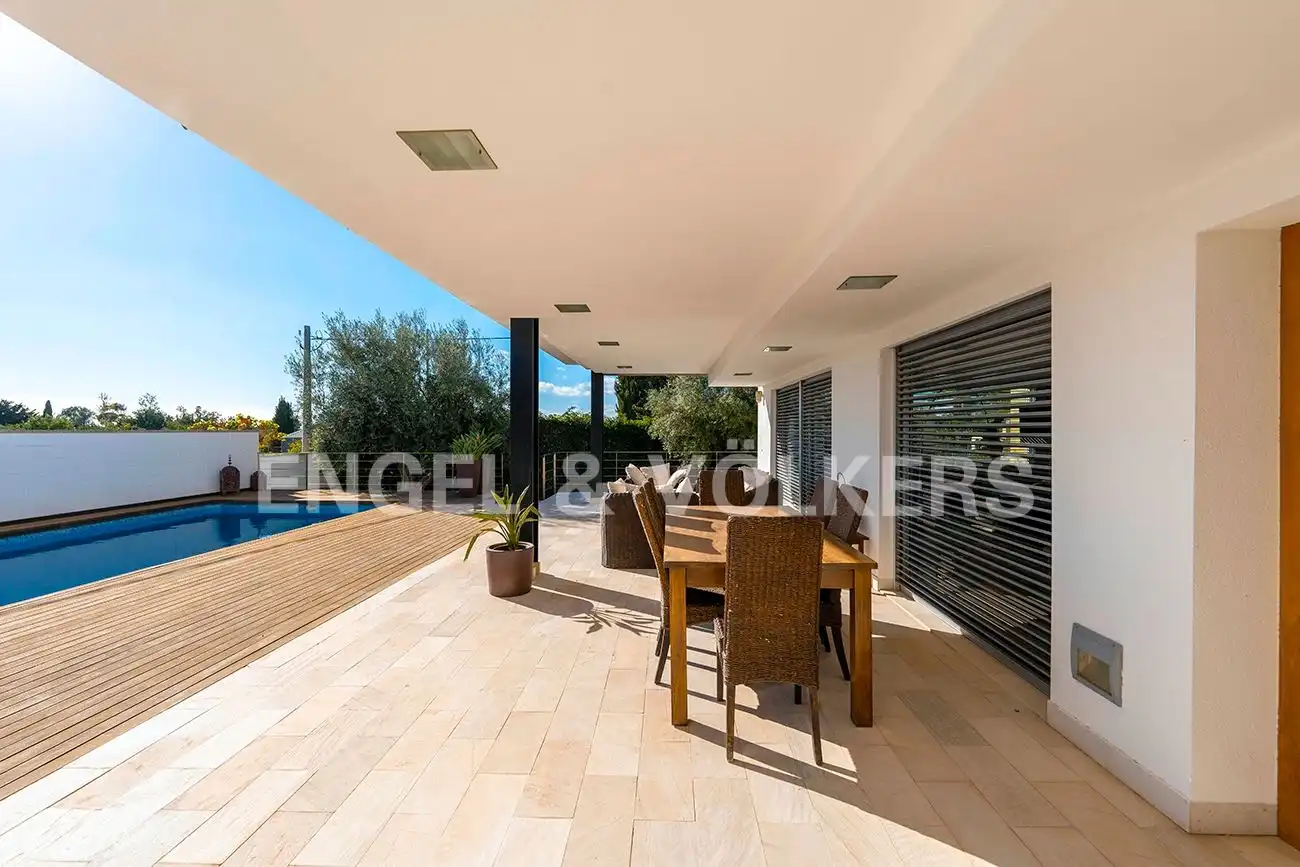 Terrace of Houses for sale in Sant Joan d'Alacant  with Air Conditioner, Private garden and Terrace