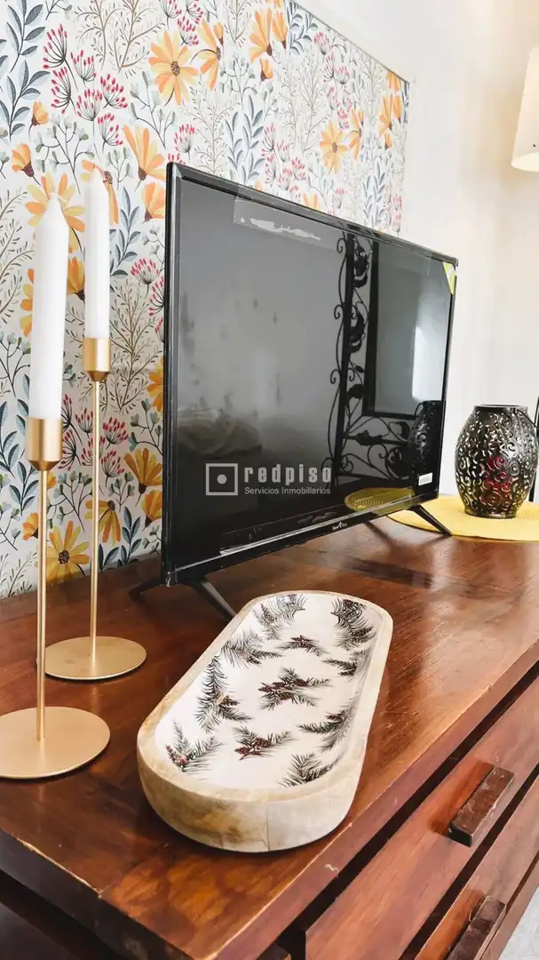 Sala de estar de Estudio de alquiler en Madrid con Calefacción y Amueblado