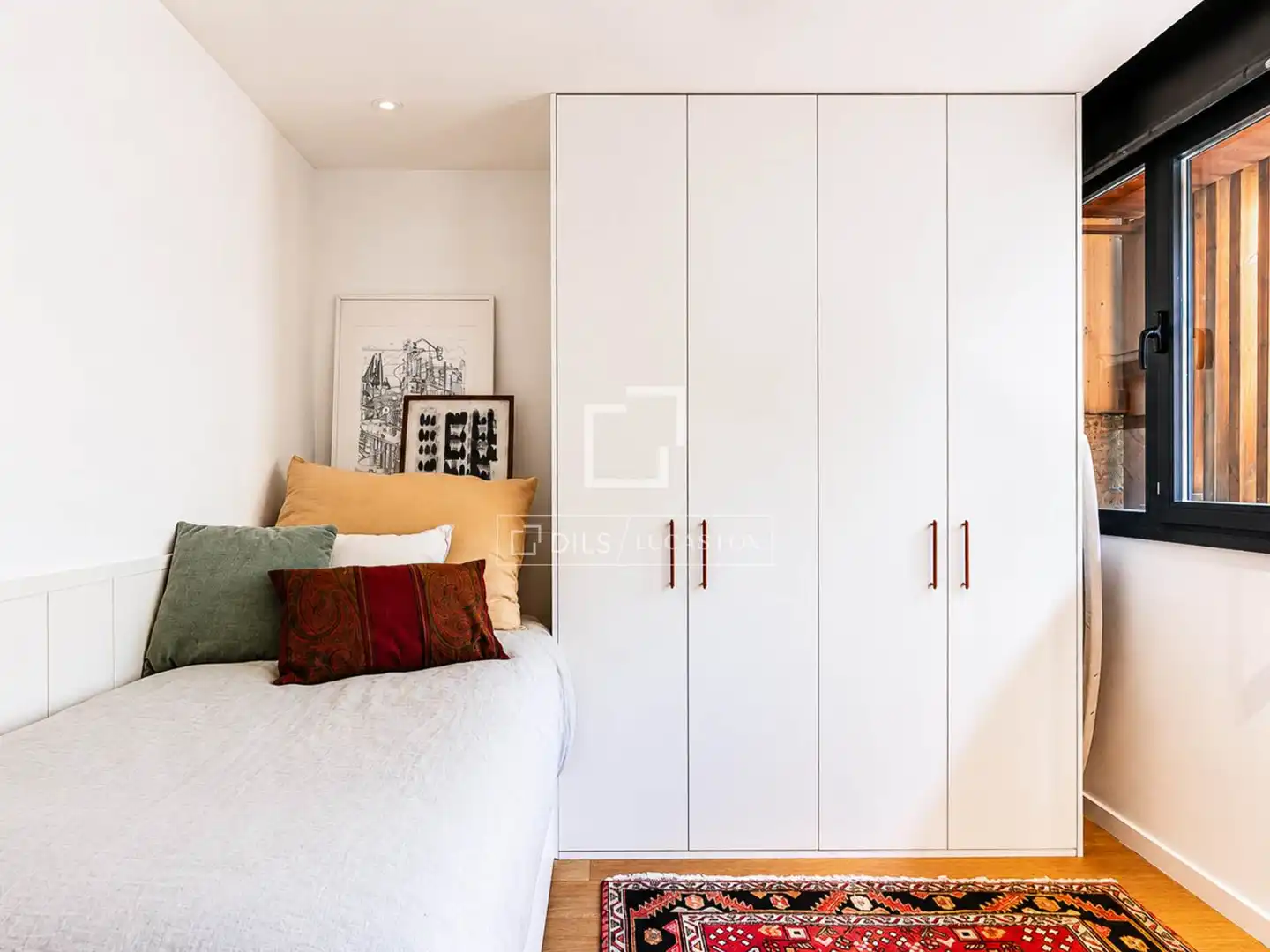 Dormitori de Casa o xalet en venda en Barcelona amb Aire condicionat, Jardí privat i Terrassa