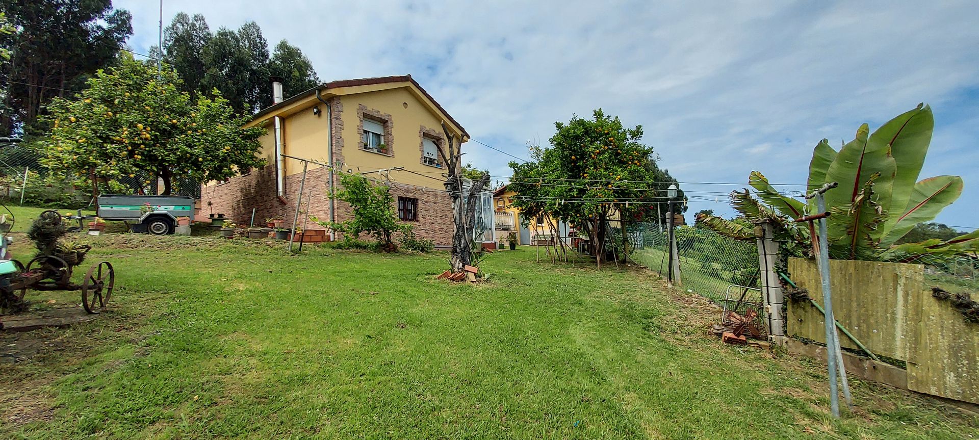 Garden of House or chalet for sale in Castrillón  with Heating, Private garden and Furnished