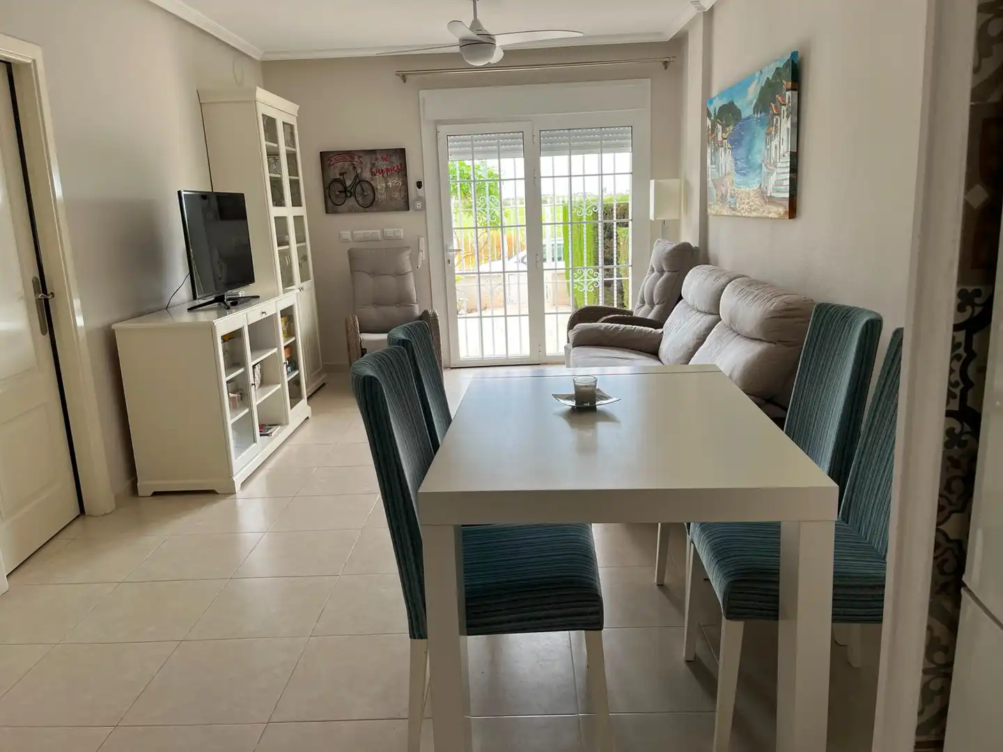 Comedor de Casa adosada en venta en Los Alcázares con Aire acondicionado, Jardín privado y Terraza